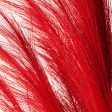 43  Fabric Pampas Grass Spray: Red Fashion