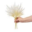 12  Dried Pampas Grass Bundle: Bleached For Sale