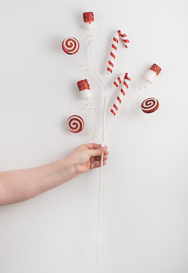 31  Marshmallow Candy Spray: Red & White Cheap