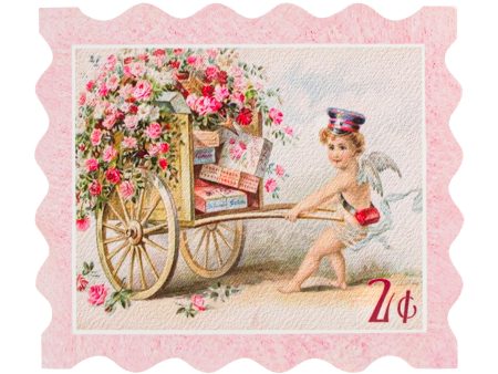 9  Waterproof Sign: Cupid Delivery Stamp Cheap