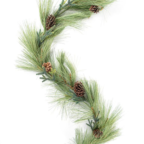 6  Long Needle Pine Garland For Discount