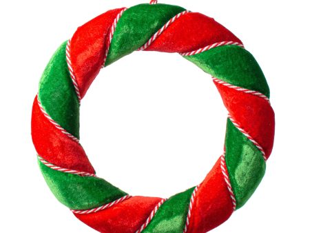 13  Velvet Wreath: Red & Emerald Online Hot Sale