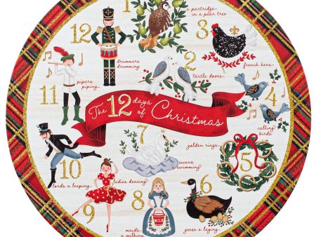 12  Metal Sign: Twelve Days of Christmas Hot on Sale