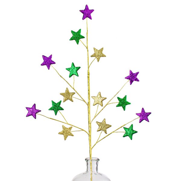 33  Glitter Star Spray: Purple, Green, Gold Online Sale