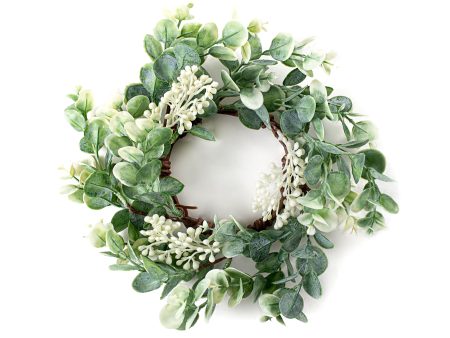 12  Seeded Baby Eucalyptus Wreath For Cheap