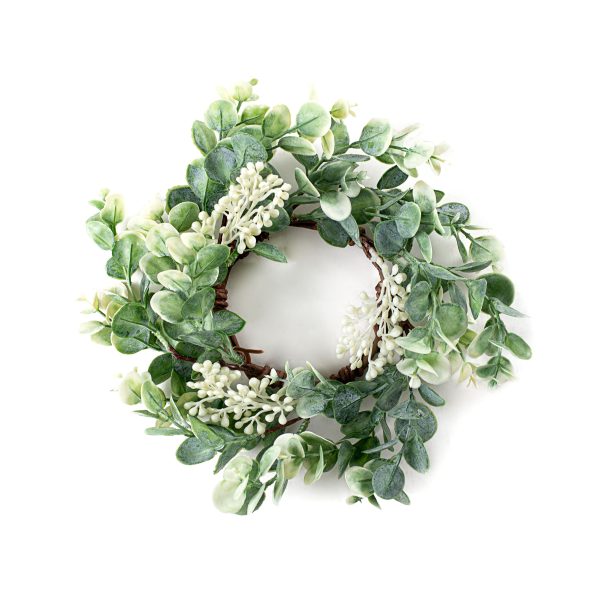 12  Seeded Baby Eucalyptus Wreath For Cheap