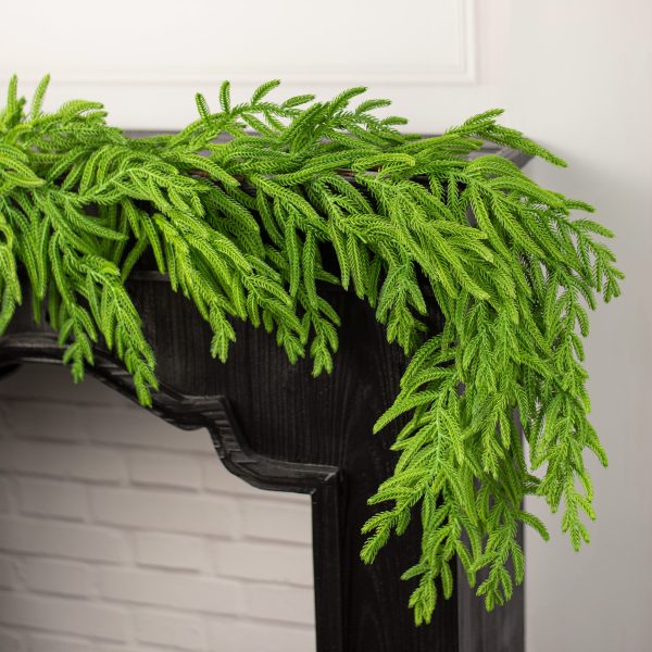 6  Norfolk Pine Garland For Sale