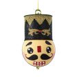 8.5  Nutcracker Ornament: Black & Gold Online now