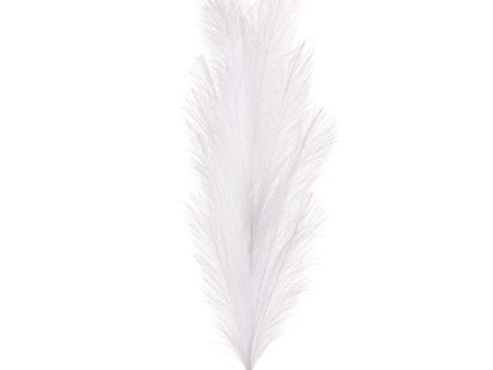 43  Fabric Pampas Grass Spray: White on Sale