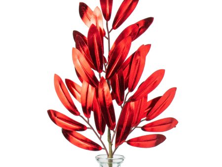 11  Metallic Laurel Pick: Red Hot on Sale