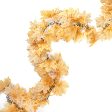 6  Maple Leaf Garland: Beige For Sale