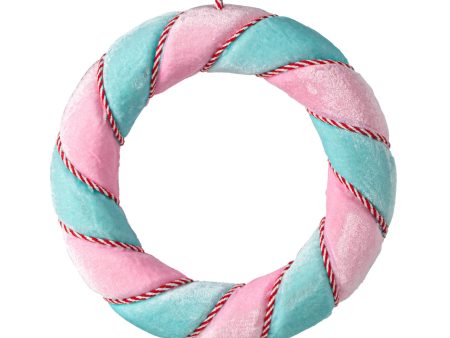 13  Velvet Wreath: Christmas Candy For Cheap