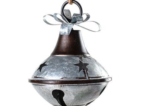 8.5  Metal Saucer Bell: Galvanized & Rust Supply