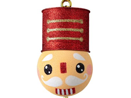 8.5  Nutcracker Ornament: Red & Gold Discount