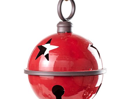 9  Jumbo Jingle Bell: Shiny Red Cheap