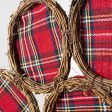 15  Grapevine Hanger: Tartan Plaid Paw Print Online