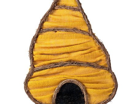 20  Layered Burlap Bee Hive Door Hanger Online Sale