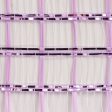 21  Wide Weave Metallic Mesh: Lavender Check Online Sale