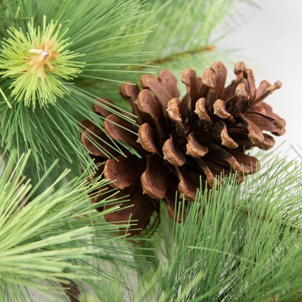 6  Mixed Pine & Pinecone Garland For Discount