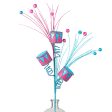 33  Nutcracker Drum Spray: Pink & Blue Hot on Sale