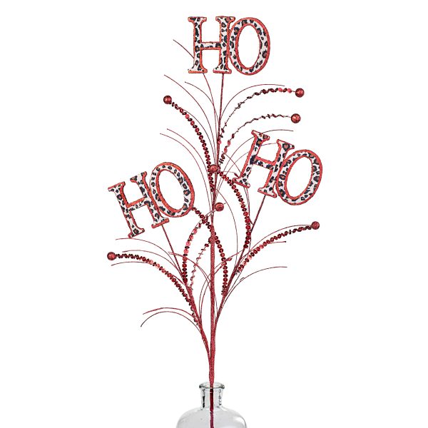 37  HO HO HO Sequin Spray: Red & Leopard For Discount