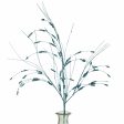 33  Glitter Millet Grass Spray: Blue on Sale