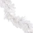 6  Flocked White Pine Garland on Sale