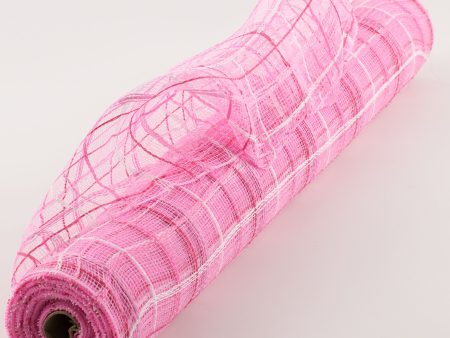 21  Crystal Plaid Mesh: Pink, Fuchsia, White Online now