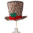 9  Leopard Print Top Hat Pick Hot on Sale