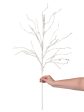 32  Snowy Twig Spray: White For Cheap