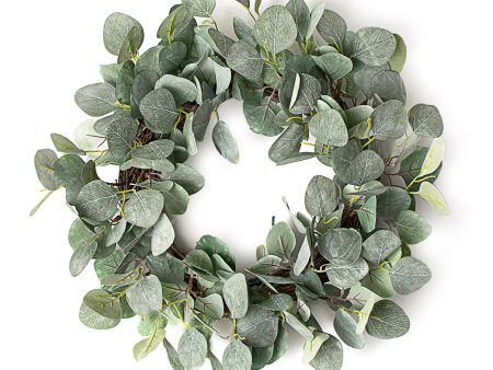 18  Silver Dollar Eucalyptus Wreath Supply