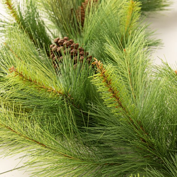 6  Mixed Pine & Pinecone Garland For Discount