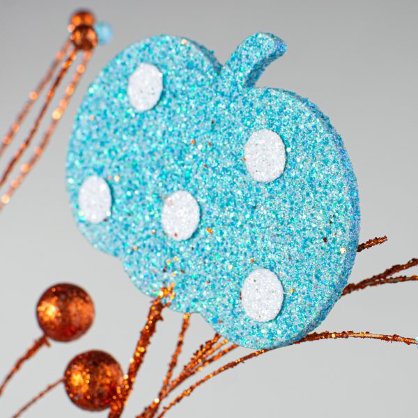 37  Glitter Pumpkin Ball Spray: Orange, Leopard, Turquoise Polka Dot For Discount