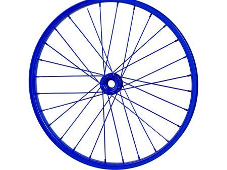 16  Decorative Bicycle Rim: Blue Online Hot Sale