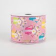 2.5  Watering Can Ribbon: Pink (10 Yards) For Discount