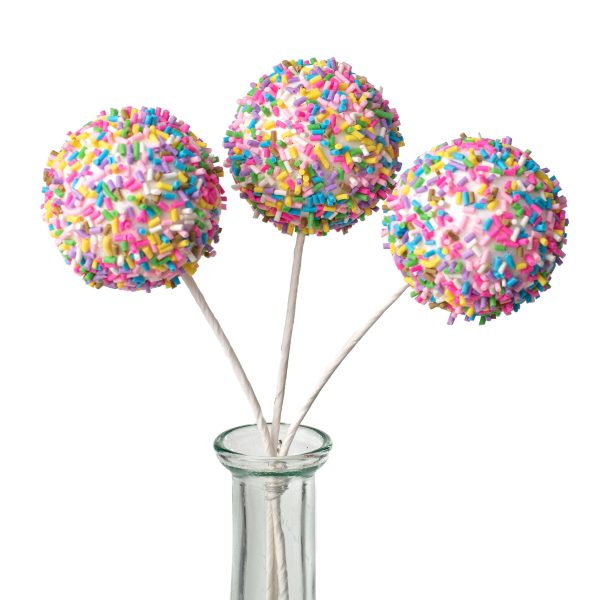 10  Wrapped Sprinkle Cake Pop Pick (3) Online Hot Sale