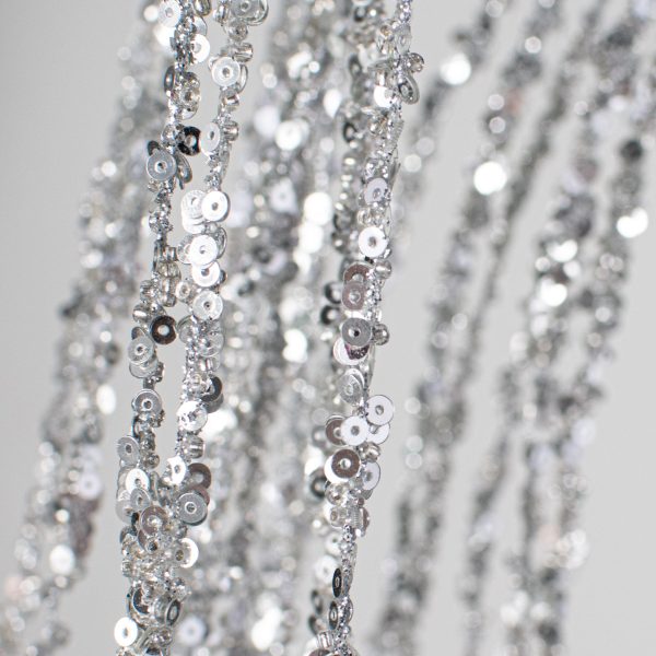 43  Hanging Sequin Spray: Silver Online