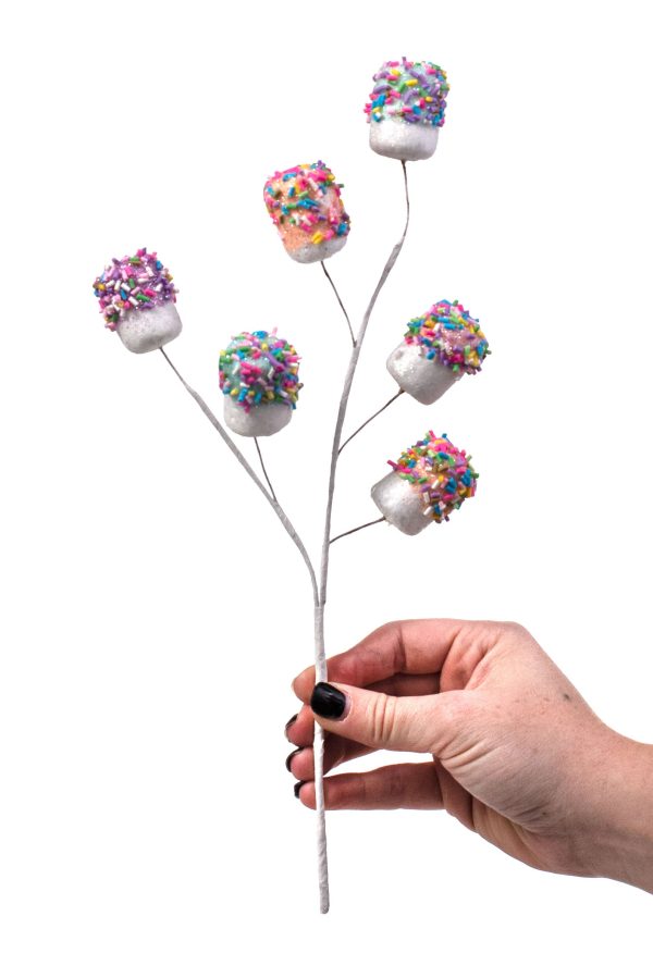 12  Marshmallow Sprinkle Pick Fashion