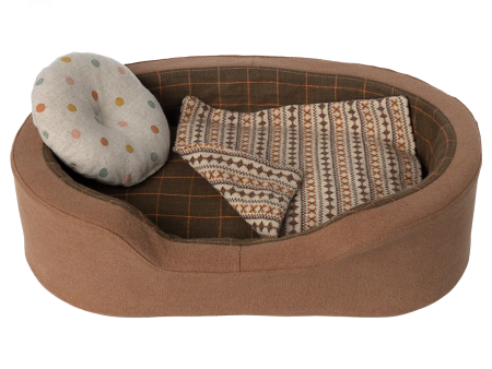 Dog Basket - Brown Online Sale